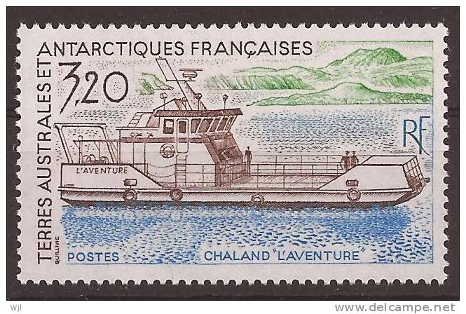 TAAF Y&T N°158 - 1991 - Neuf - Chaland "L'Aventure" - Bateaux - Neufs