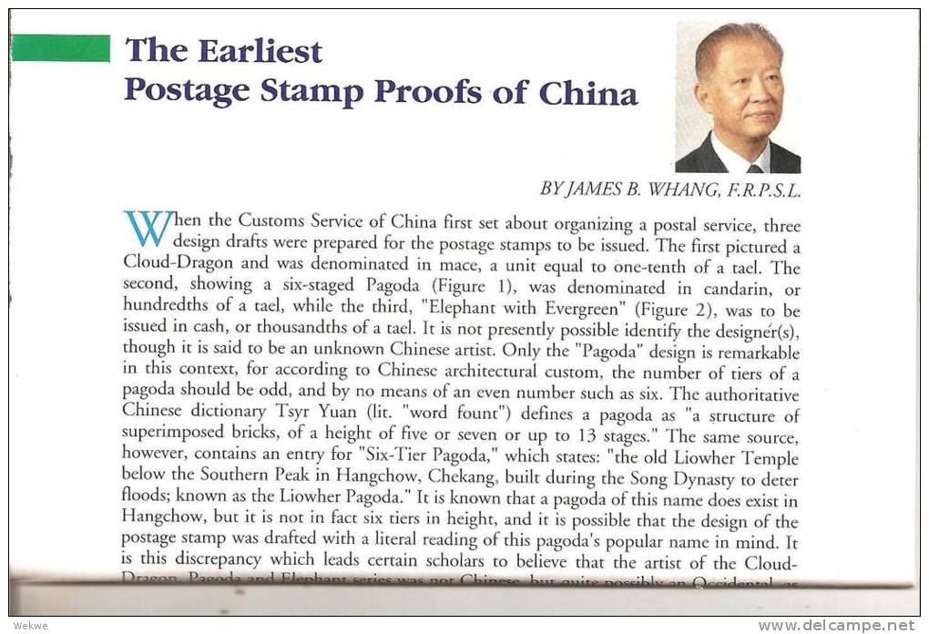 China. Proofs And Essay&acute;s Pro 1878 On 3 Double Pages - Philately And Postal History