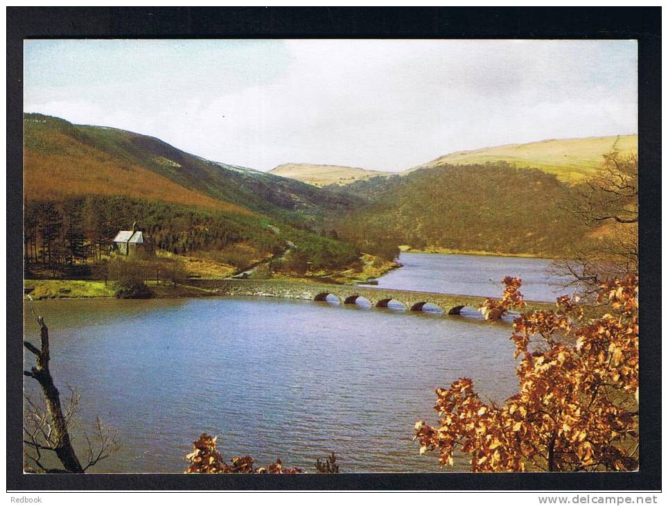 RB 847 -  Postcard Garreg Ddu Bridge In The Elan Valley Rhayader Radnorshire Powys Wales - Radnorshire