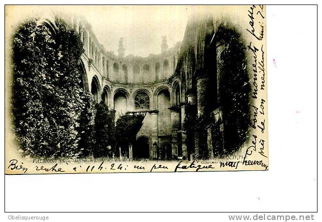 76  VALMONT RUINES DE L ABBAYE CHAPELLE ND PHOTO VERS 1903 - Valmont