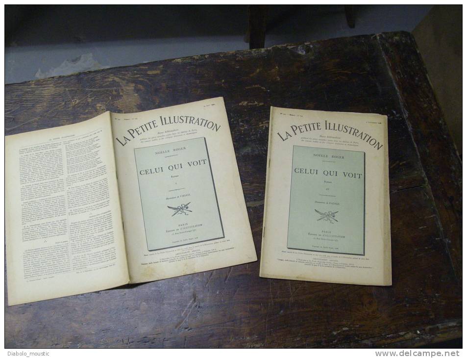 1900 - 1919   CELUI  QUI  VOIT   Par Noël Roger        Illustrations De Vadasz - Auteurs Classiques
