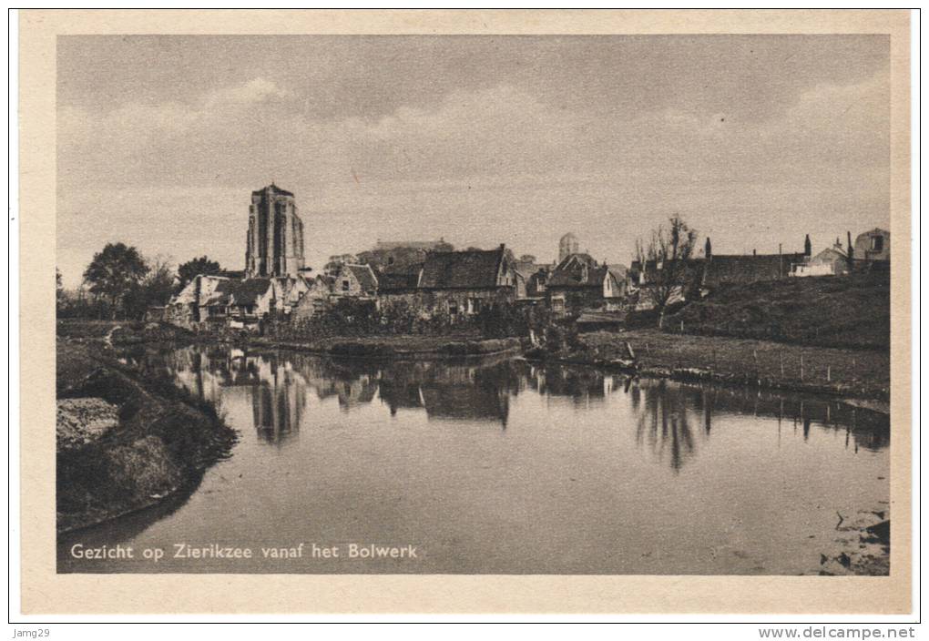 Nederland/Holland, Zierikzee, Gezicht Op Zierikzee Vanaf Het Bolwerk, Ca. 1930 - Zierikzee