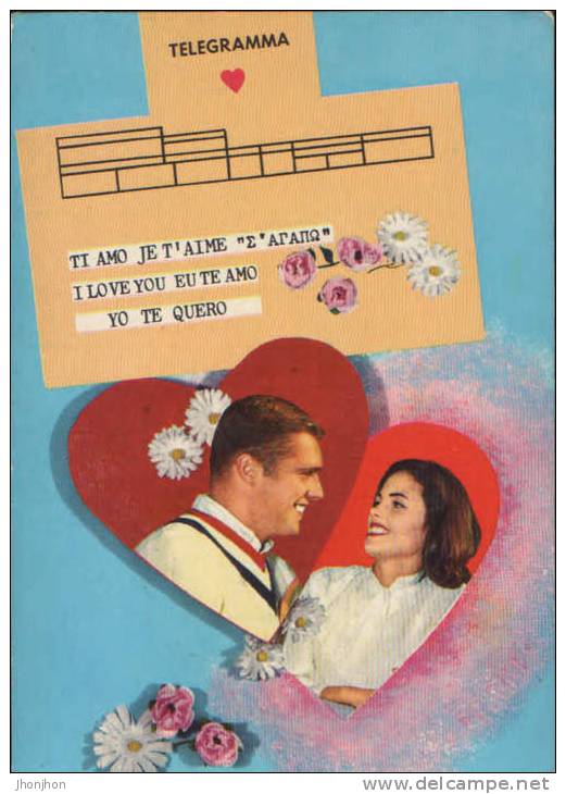 Postcard 1979- Oath Of Love;Serment De L´amour;&#1050;&#1083;&#1103;&#1090;&#1074;&#1072; &#1083;&#1102;&#1073;&#1074;&# - Saint-Valentin