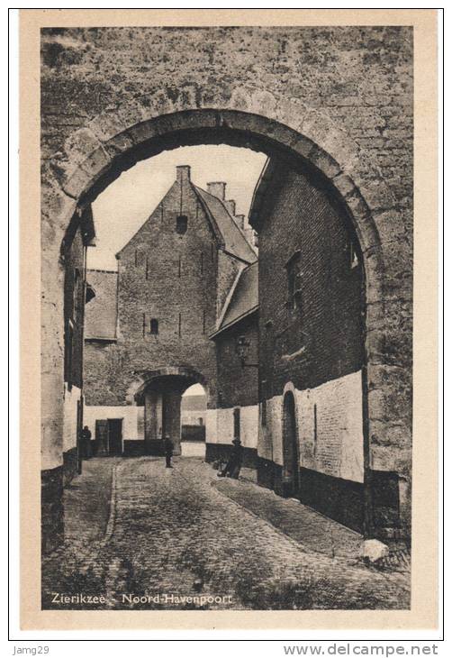 Nederland/Holland, Zierikzee, Noord-Havenpoort, Ca. 1930 - Zierikzee