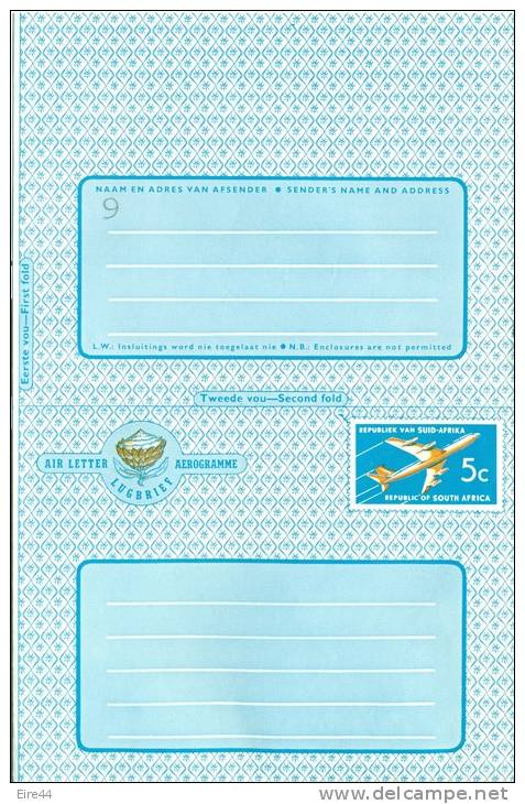 South Africa RSA Airletter Aerogram Mint Bus Golden Gate Highlands Park - Airmail