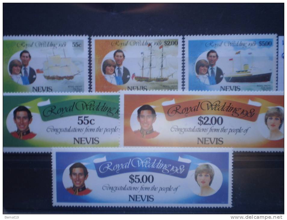 Nevis 1981. Yvert 65-70 ** MNH - St.Kitts And Nevis ( 1983-...)