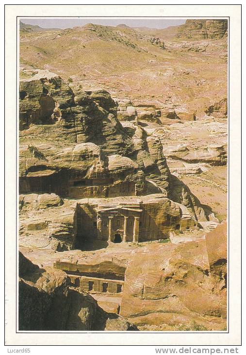 POSTCARD/ CARTE POSTALE / CARTOLINA GIORDANIA - PETRA: TOMBE - Jordania