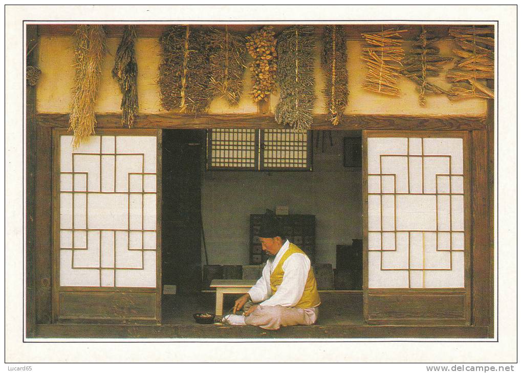 POSTCARD/ CARTE POSTALE / CARTOLINA COREA SEOUL - UN ERBORISTA COREANO - Korea (Süd)