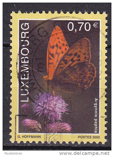 Luxembourg 2005 Mi. 1685      0.70 € Schmetterling Butterfly Papillon - Used Stamps