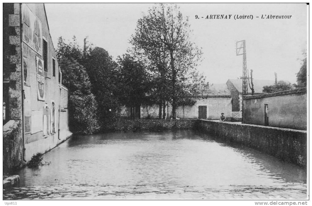 9.  -    ARTENAY  (Loiret)    -   L'Abreuvoir - Artenay