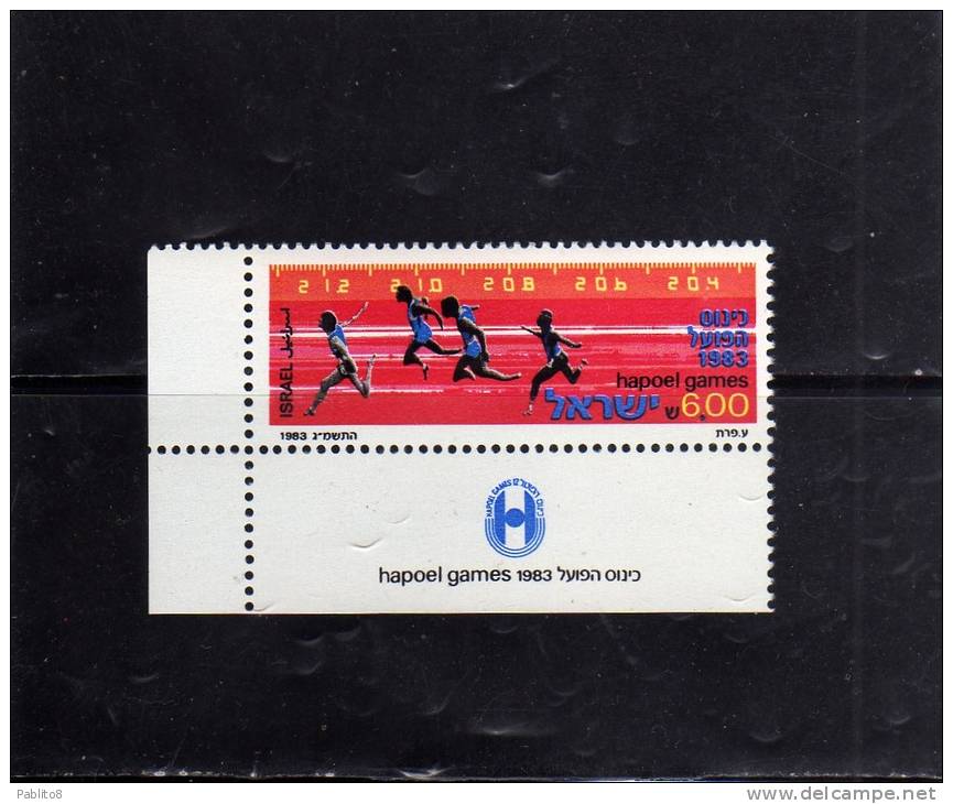 ISRAELE  1983 GIOCHI HAPOEL MNH  - ISRAEL HAPOEL GAMES - Neufs (avec Tabs)