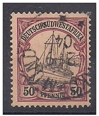 German South West Africa 1900 Stamp 50 Pf. Fine Used 1904 - África Del Sudoeste Alemana