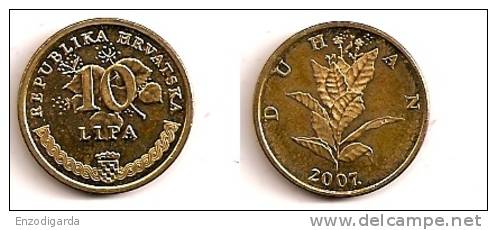 10 Lipa – Croatie – 2007 – Cuivre Acier – Etat SUP – KM 6 - Croatia