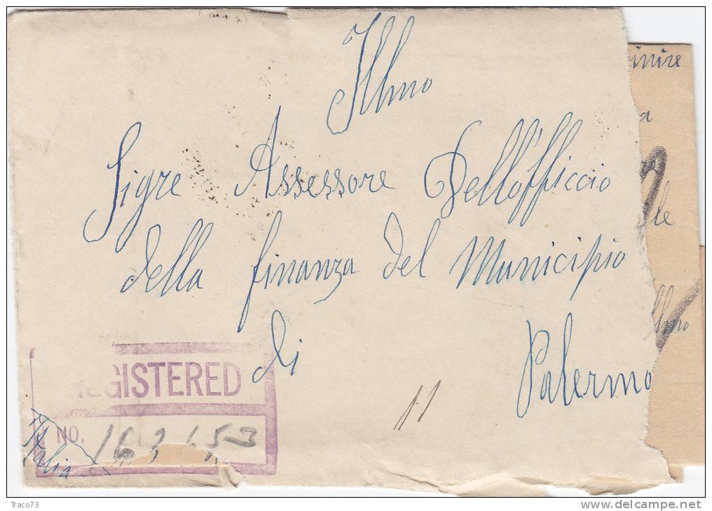 STATI UNITI  /  ITALIA   - Cover_ Lettera  1929  - (Franchigia?) - Storia Postale