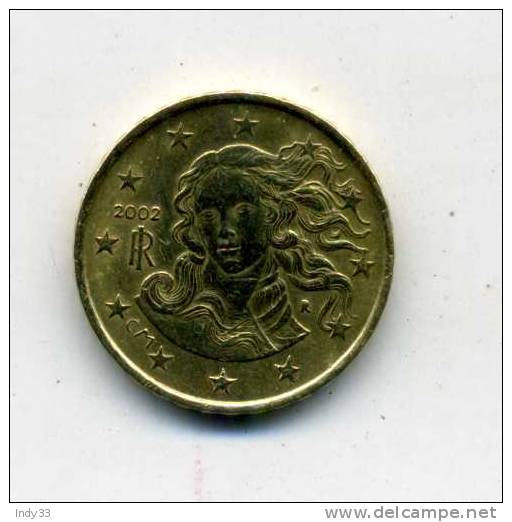 - EURO ITALIE . 10 C. 2002 . - Italia