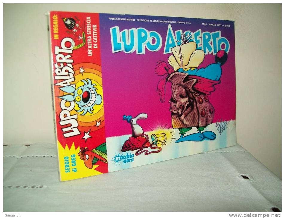 Lupo Alberto (Macchia Nera 1992) N. 81 - Lupo Alberto
