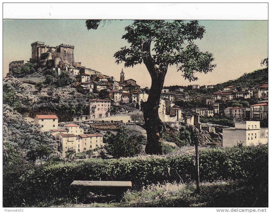 Soriano Nel Cimino-viterbo-viaggiata 1954-panorama - Viterbo