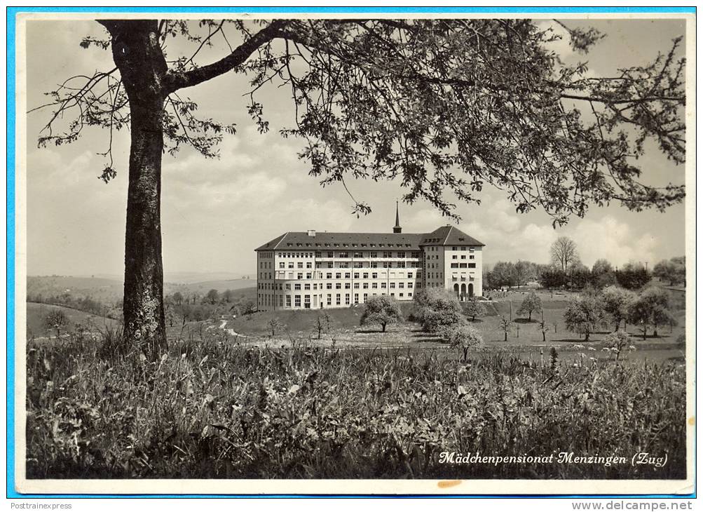 Suisse. Menzingen. (ZU) Madchenpensionat.  1934. - Menzingen