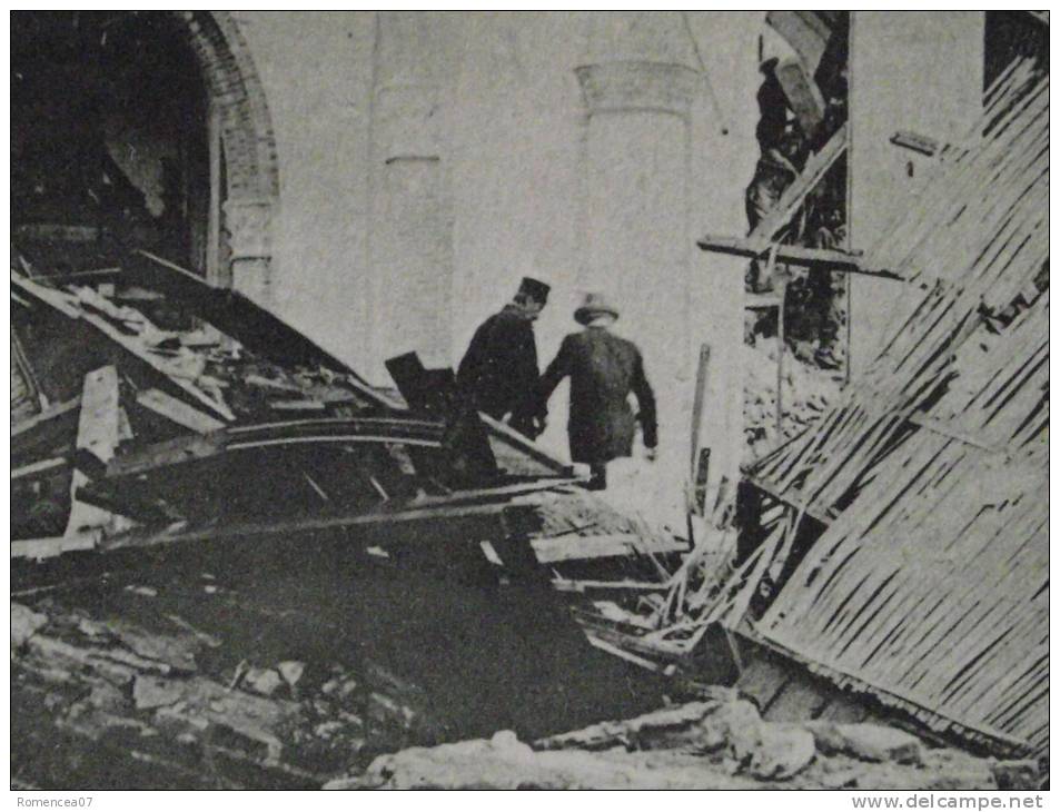 LOO (Pays-Bas) - Intérieur De L'Eglise, Dernier Bombardement - Guerre 1914-16 - Animée - Non Voyagée - Lo-Reninge