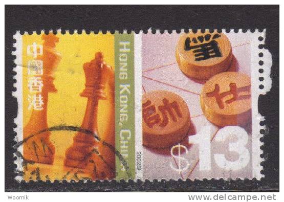 Hong Kong ~ 2002 ~ $13 Defin ~ Cultures ~ Chess ~ SG 1132 ~ Used - Used Stamps