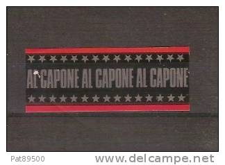 Bague De Cigares / AL CAPONE (noire Bords Rouges) - Cigar Bands