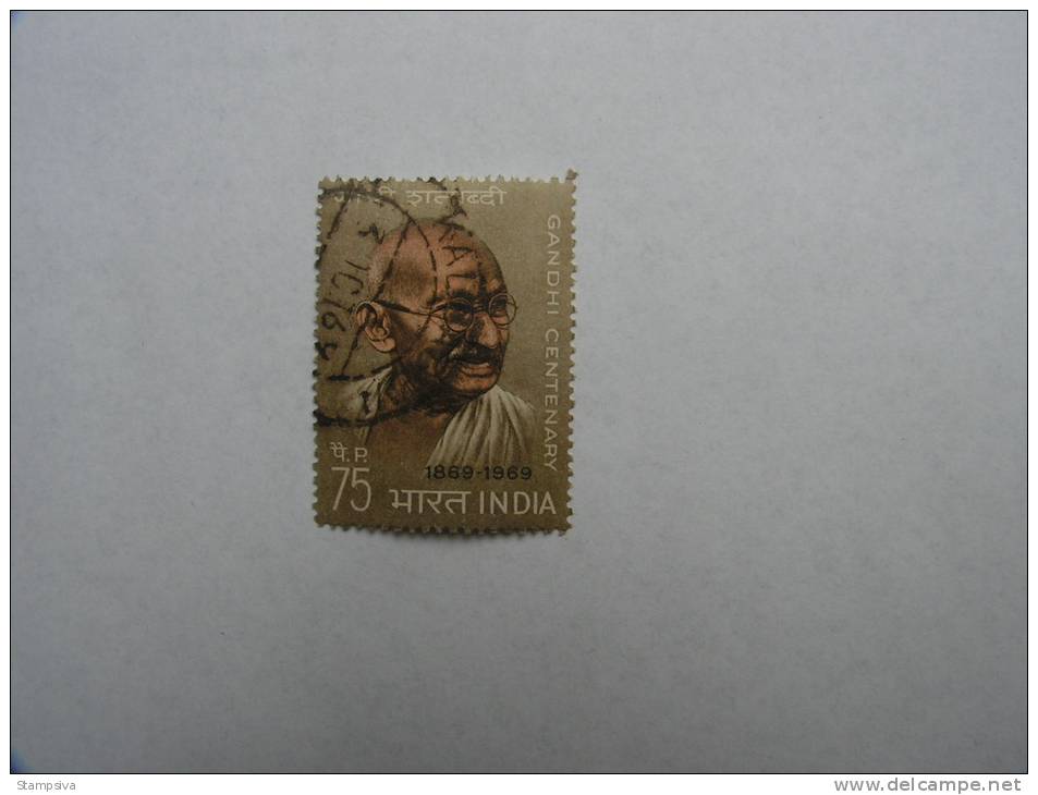 == India , Ghandi  1969 - Gebraucht