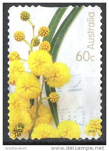 Australia 2010 For Special Occasions 60c Wattle Self-adhesive Used - - Gebraucht