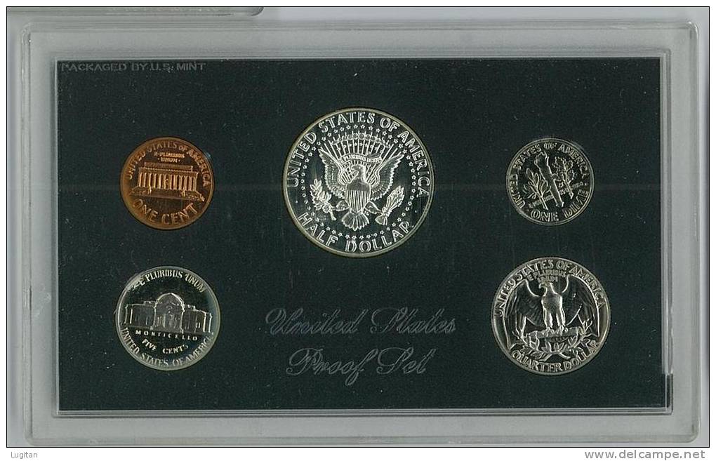 NUMISMATICA - STATI UNITI - U.S.A. - COMPLETE MINT SET UNCIRCULATED - YEAR 1969 - ORIGINAL - Commemoratifs