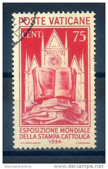 VATICAN - 1936 CATHOLIC PRINT - V5466 - Oblitérés