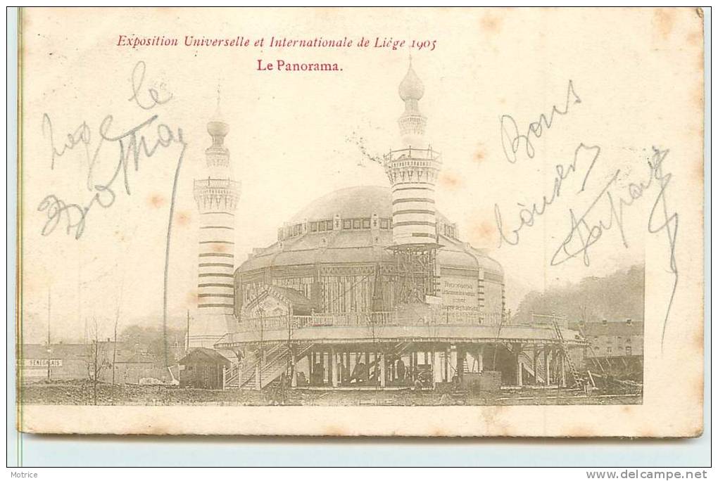 EXPOSITION UNIVERSELLE ET INTERNATIONALE DE LIEGE 1905 - Café Restaurant Le Panorama En Construction! - Liege