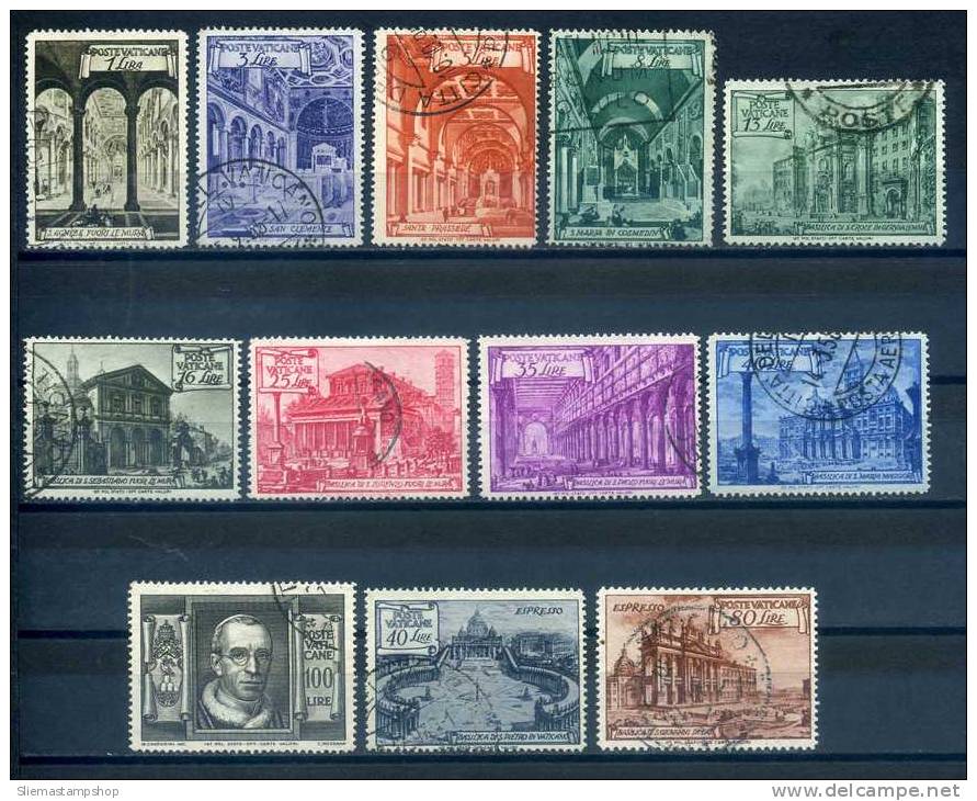 VATICAN - 1949 BASILICA - V5498 - Used Stamps