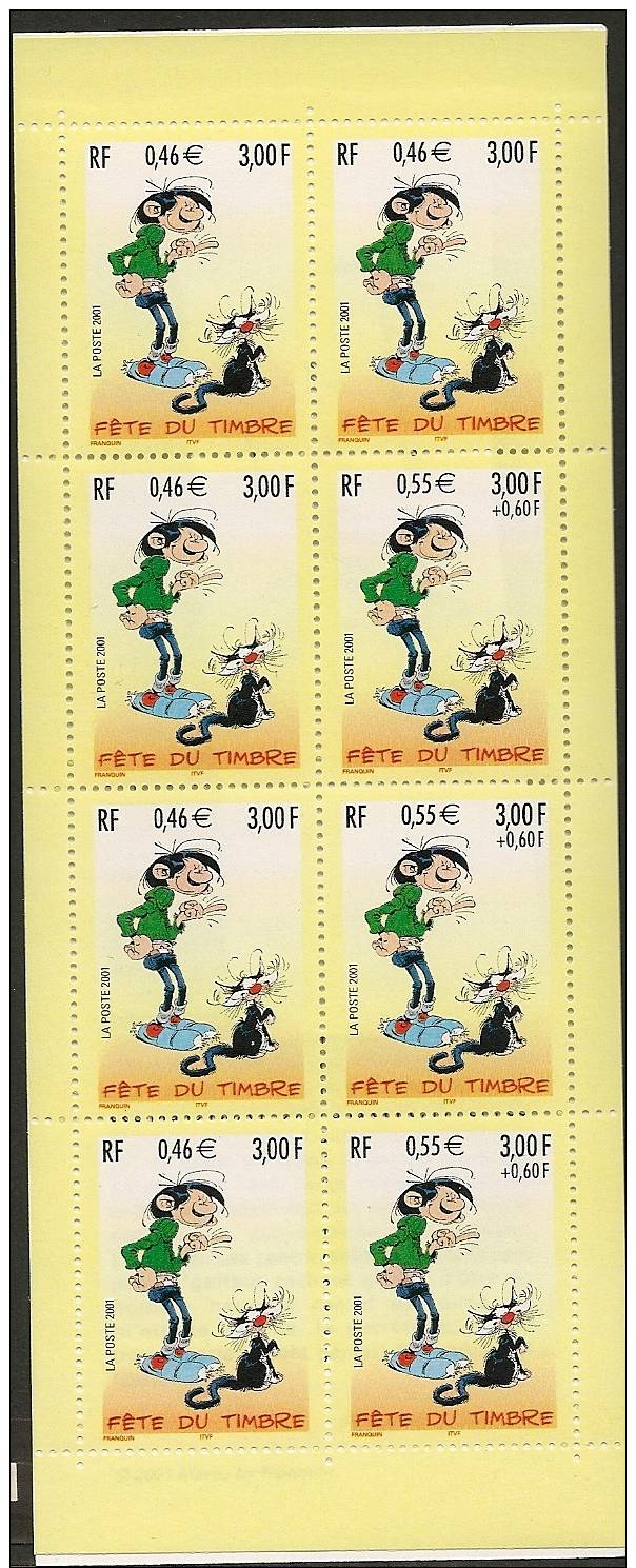 FRANCE - CARNET FETE DU TIMBRE 2001 - Neuf Sans Charnière Et Non Plié - Stamp Day