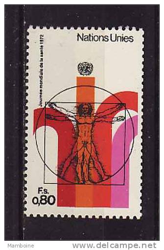 ONU  Geneve- 1972 -L De Vinci ~ N° 24  Neuf X X - Nuevos