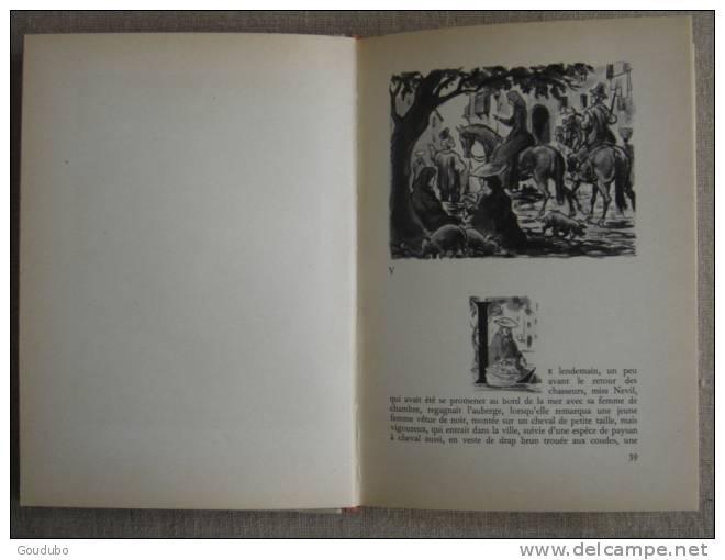 P. Mérimée Colomba illustrations de P. Rousseau Rouge & Or.G.P 1952.Voir photos.