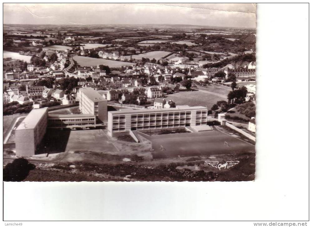 CHATEAULIN ( Finistère ) Le Lycée  LA FRANCE VUE DU CIEL - Châteaulin