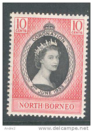 Borneo Du Nord - North Borneo  1953 Coronation  ***  MNH - Noord Borneo (...-1963)