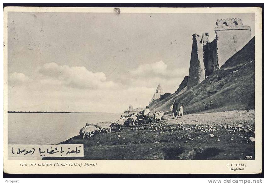 Afghanistan  MOSUL   Bash Tadia    1937.         Old Postcard - Afghanistan