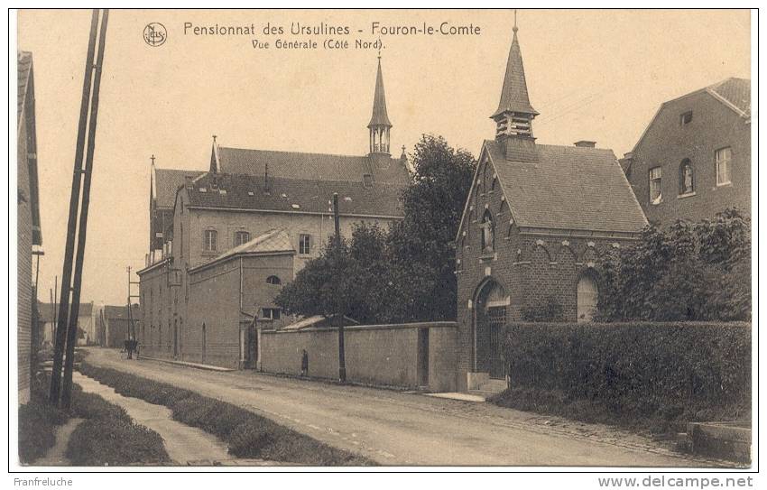 FOURON LE COMTE (3798) Pensionnat Des Ursulines Vue Générale (Coté Nord ) - Fourons - Voeren