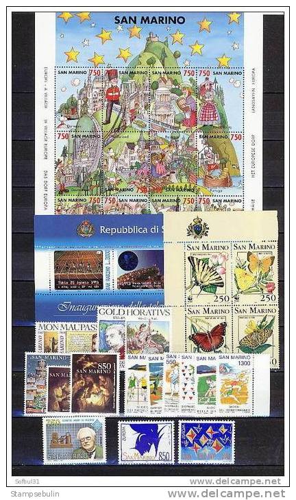 1993 COMPLETE YEAR PACK MNH ** - Annate Complete