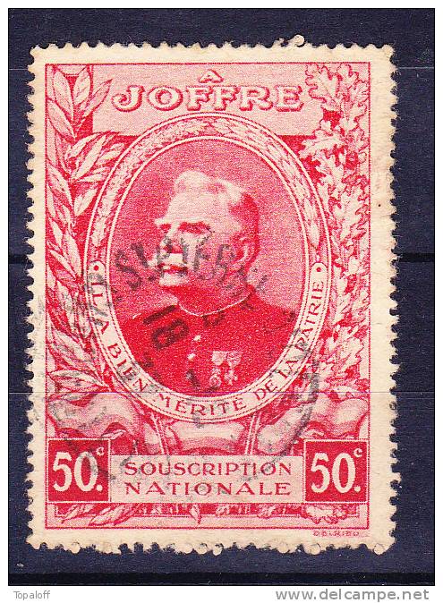 Vignette Souscription Nationale A.JOFFRE Oblitéré - Vignettes Militaires