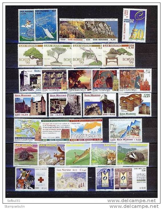 1999 COMPLETE YEAR PACK MNH ** - Annate Complete