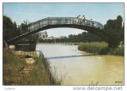 CHALONS-SUR-MARNE - La Passerelle Du Grand Jard - Châlons-sur-Marne