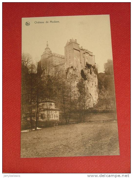 MODAVE  -  Château De Modave        -  ( 2 Scans ) - Modave