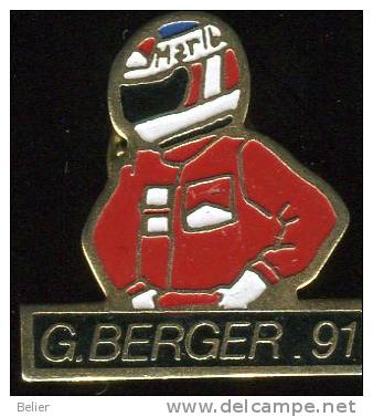 PIN'S BERGER - F1