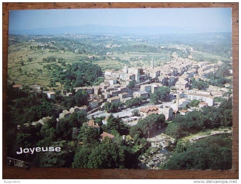 JOYEUSE / BELLE CARTE PHOTO AERIENNE / CELLARD - Joyeuse