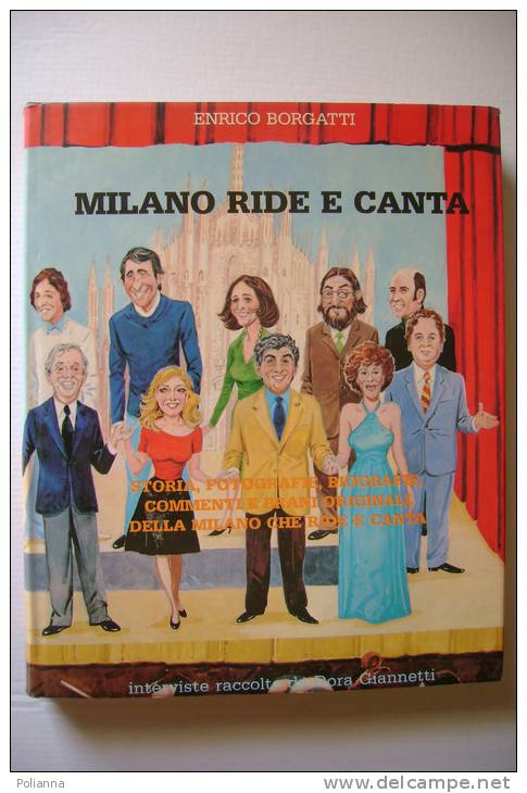 PEP/4 Enrico Borgatti MILANO CHE RIDE E CANTA 1985/ADRIANO CELENTANO/WANDA OSIRIS - Cinéma Et Musique