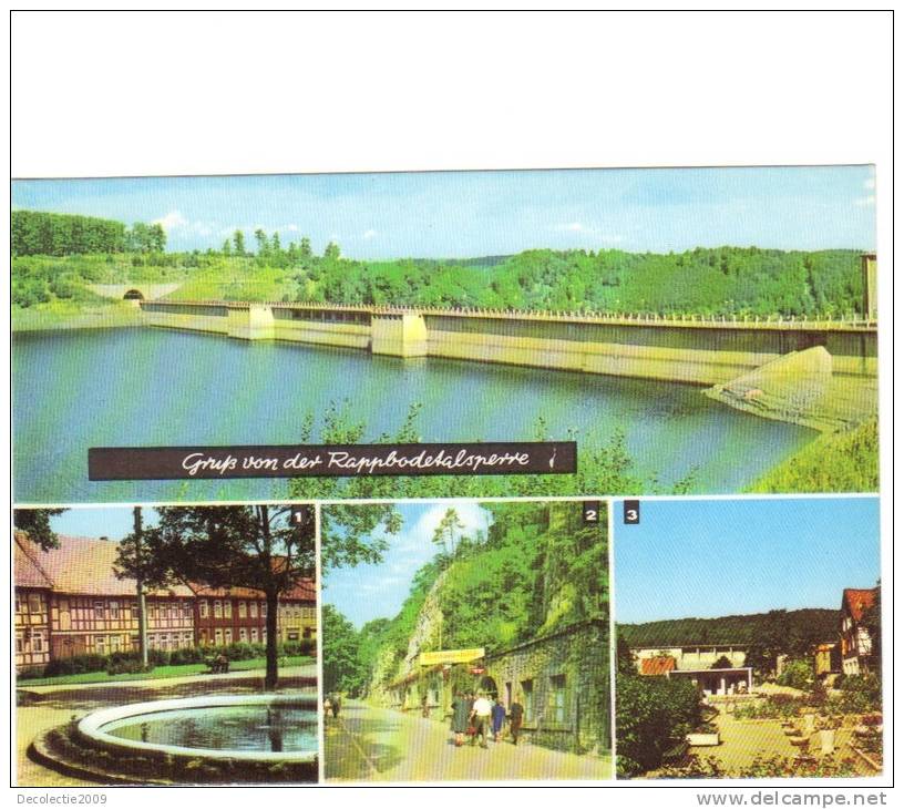 B62535 Rappbodetalsperre Lake Harz Multiviews Not Used Perfect Shape Back Scan At Request - Harzgerode