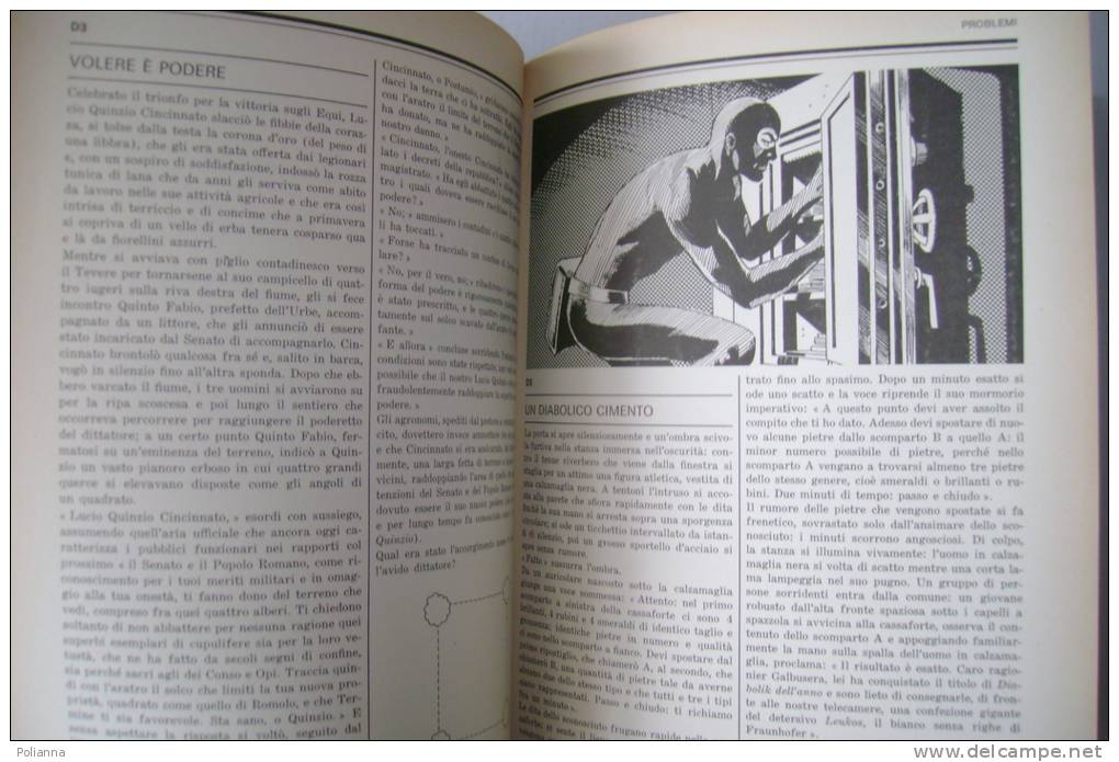 PEP/12 Parmeggiani-Santelia IL GRANDE LIBRO DEGLI ENIGMI Rizzoli 1975/GIOCHI ROMPICAPO - Spelletjes