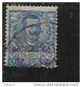 LA CANEA 1905 ITALY OVERPRINTED SOPRASTAMPATO D´ITALIA  25 CENT. TIMBRATO USED - La Canea