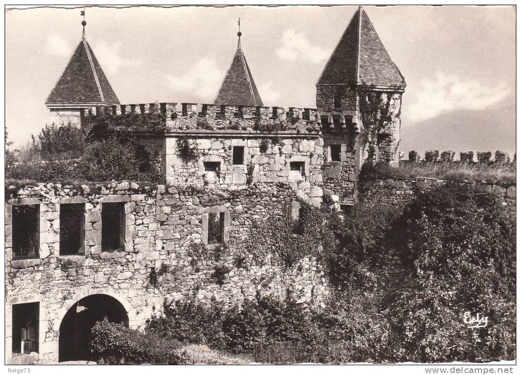 Carte Postale Des Années 50-60 De Savoie - Château De Miolans - Le Donjon - Autres & Non Classés